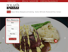 Tablet Screenshot of polarisgrill.com